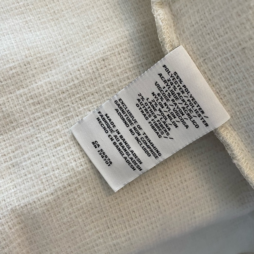 White Shacket/Jacket, never worn - Picture 5 of 5